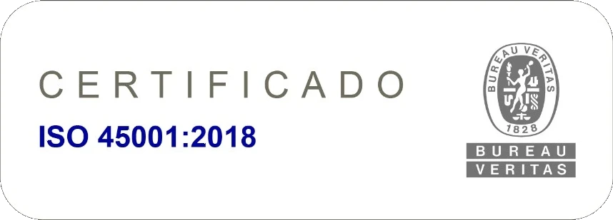 Certificado ISO 45001:2018 — Bureau Veritas
