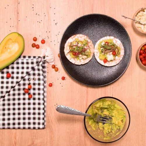 tostadas de arroz integral